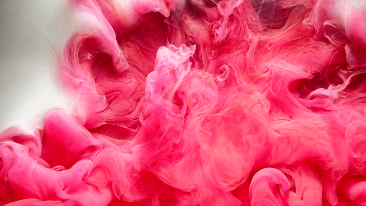 explosión de agua de tinta misteriosa alquimia magenta