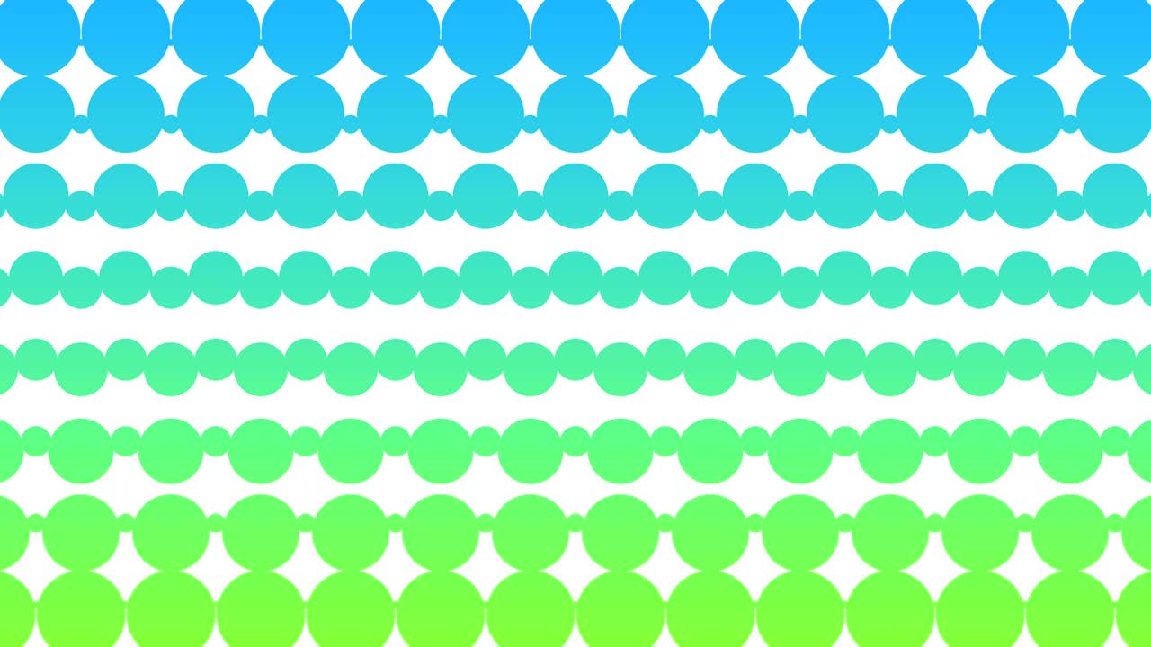 폴카 점 패턴 애니메이션, 모던 기하학 서클, 루프 애니메이션