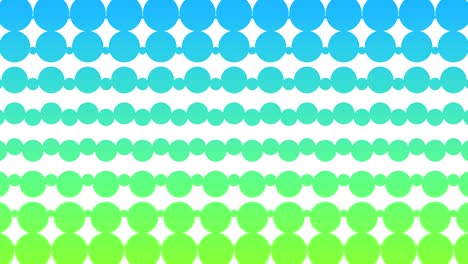 polka dot pattern animation. modern geometrical circle. loop animation.