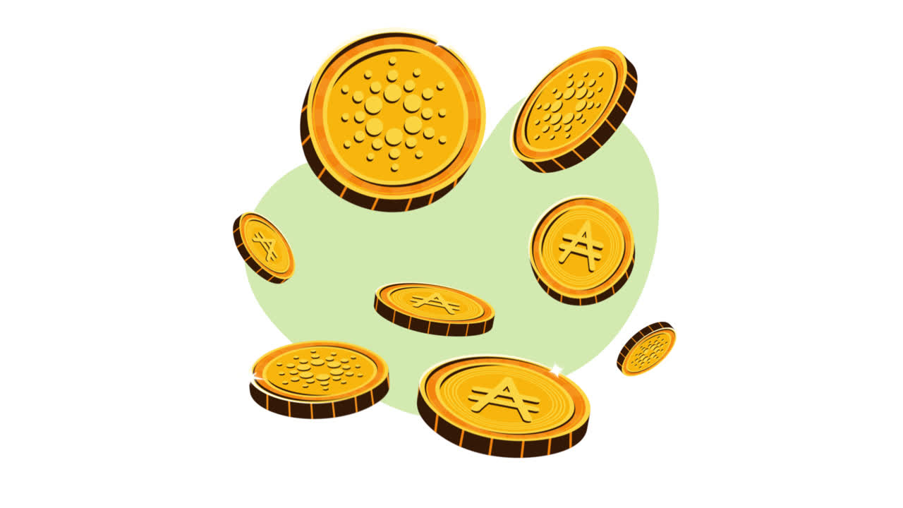 aion 암호화폐 동전