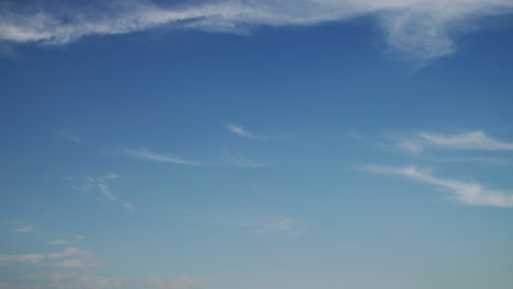 Sunny day blue sky timelapse
