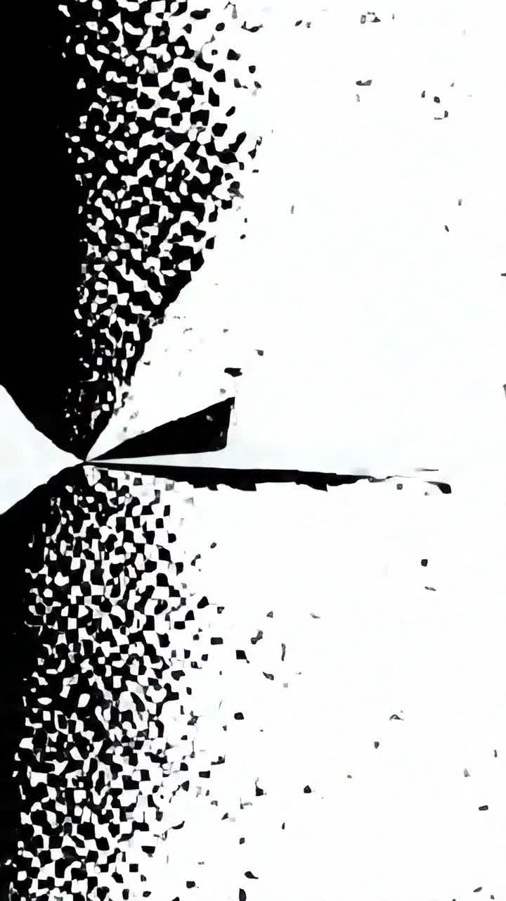 Abstract Black and White Patterns