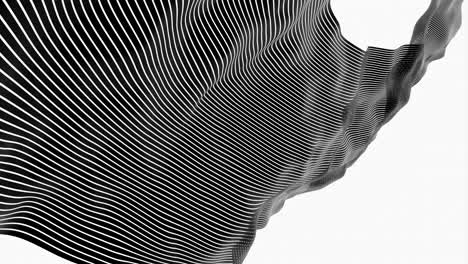 abstract geometric wave design
