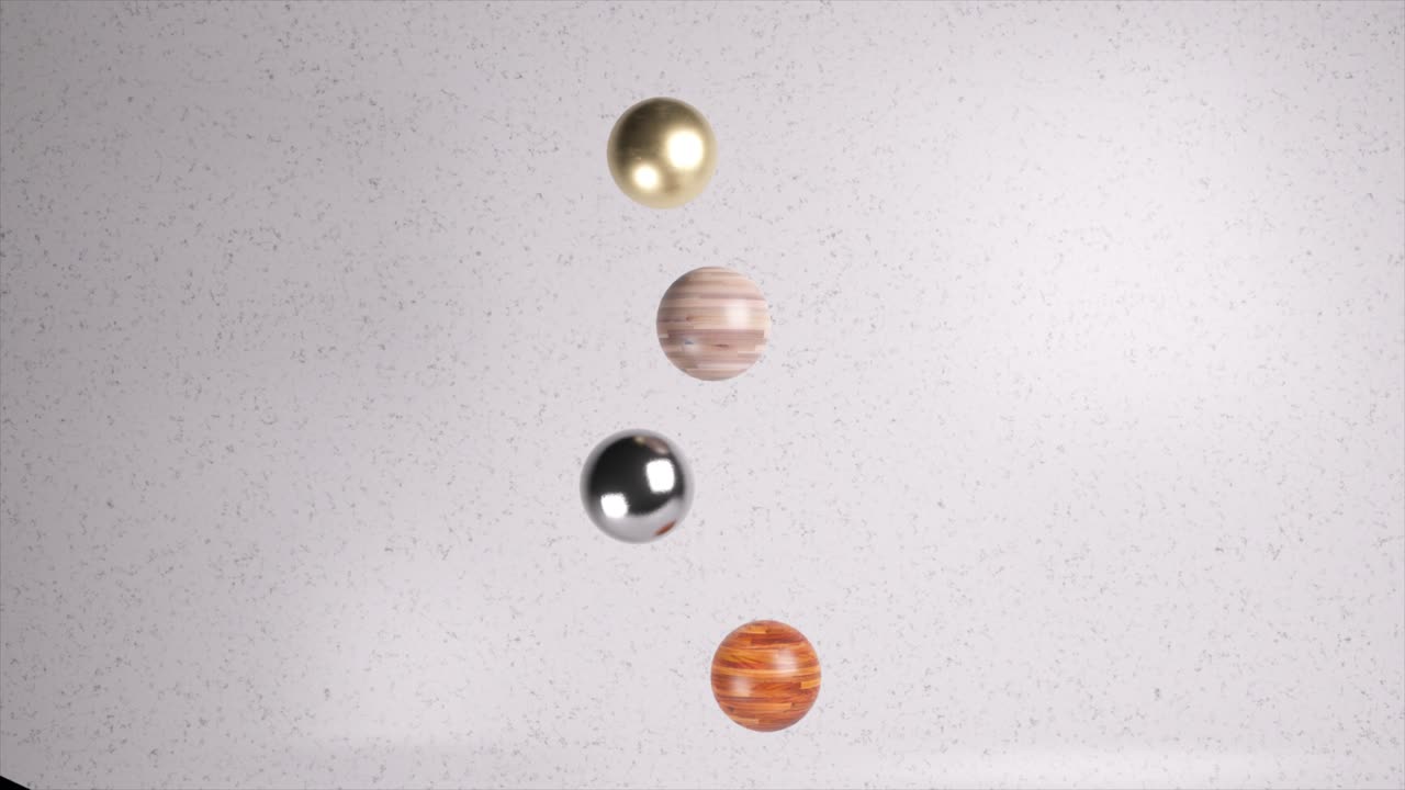 bolas decorativas abstractas con plantas