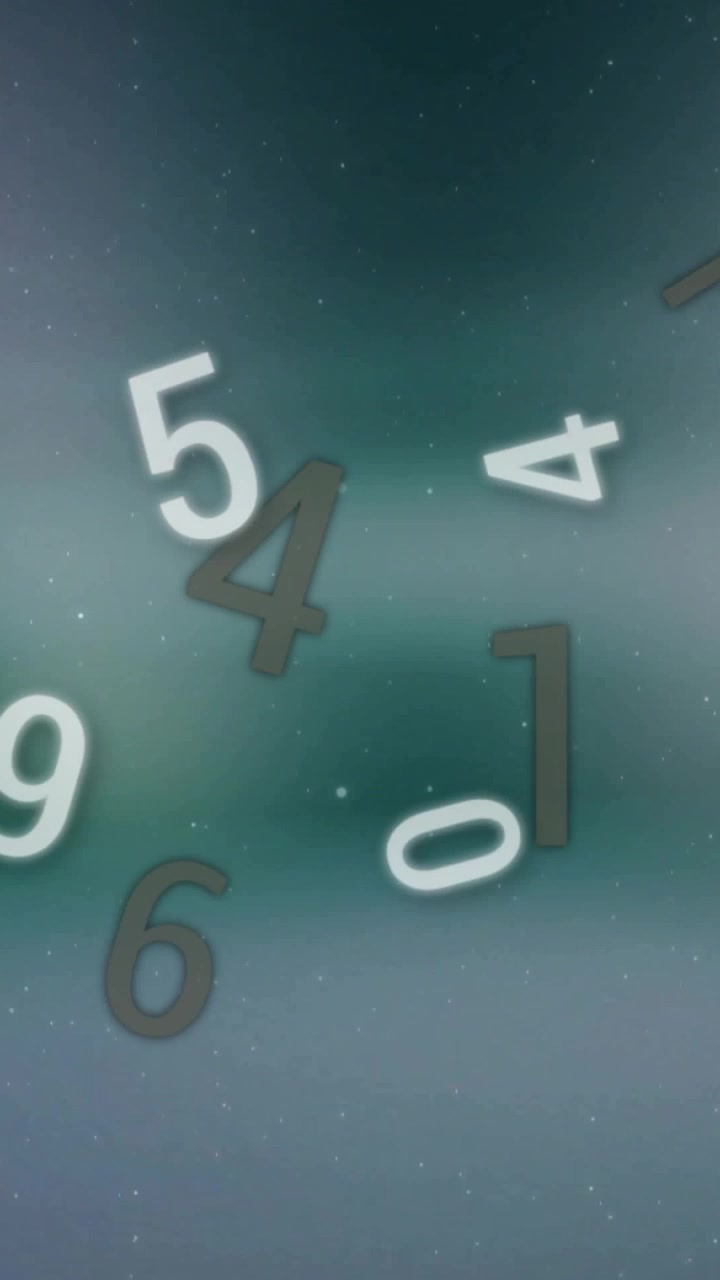 Pystyvideo: Datavirta käynnistyy, numerot leijuvat ja pyörivät visualisoiden teknisiä mittareita