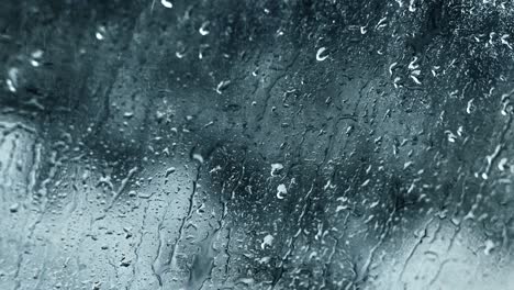 rain drops motion water gray glass background