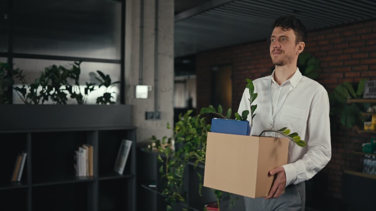 Employee Leaving Office