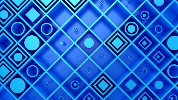 Background of Geometric Shapes