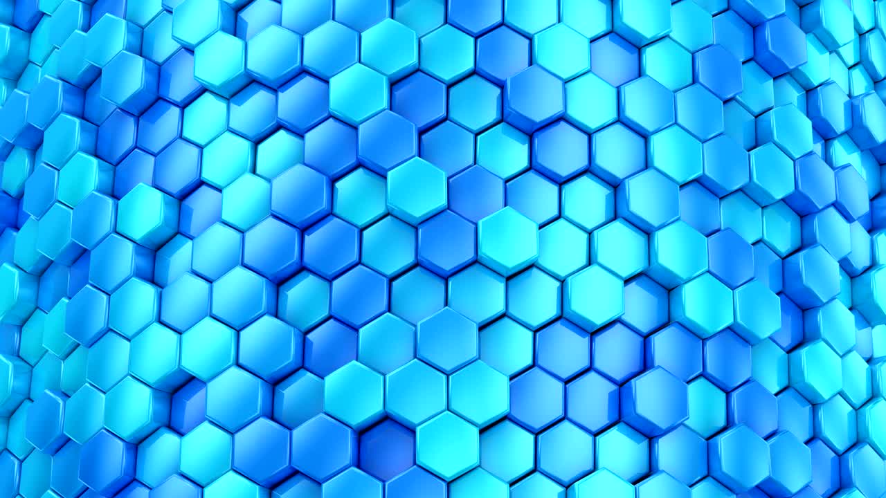 el fondo de los hexágonos