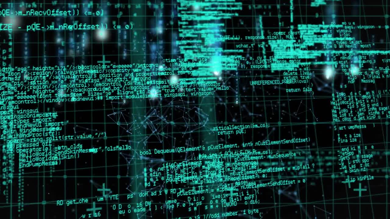 animación de formas a través del procesamiento de datos