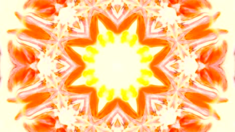 movimiento de fondo de kaleidoscopio abstractamente colorido