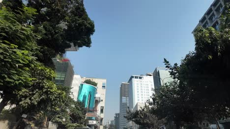 현대 건물 들 의 도시 풍경