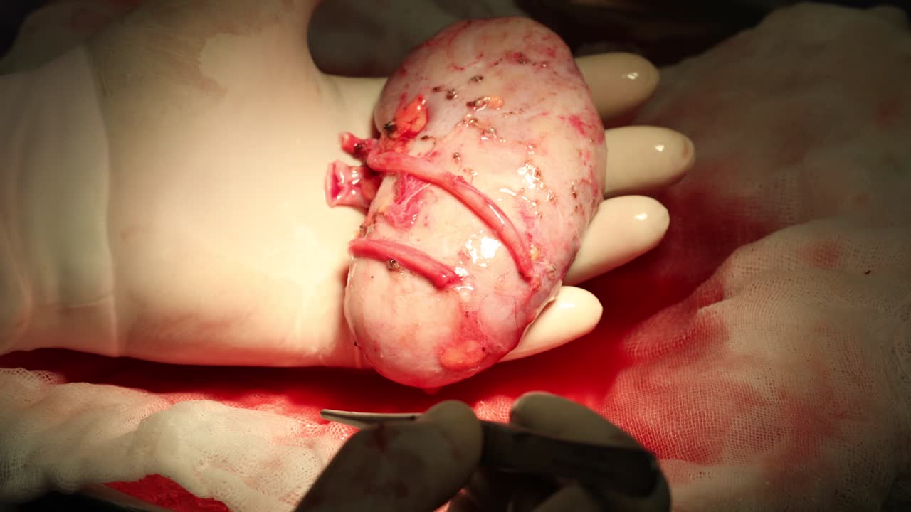 riñón para el trasplante de órganos