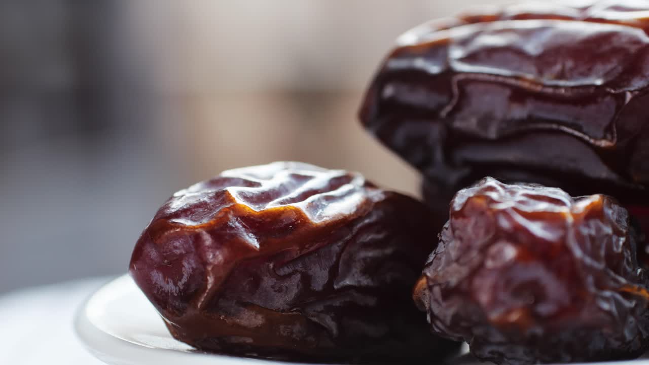 Close-up of Dried Dates