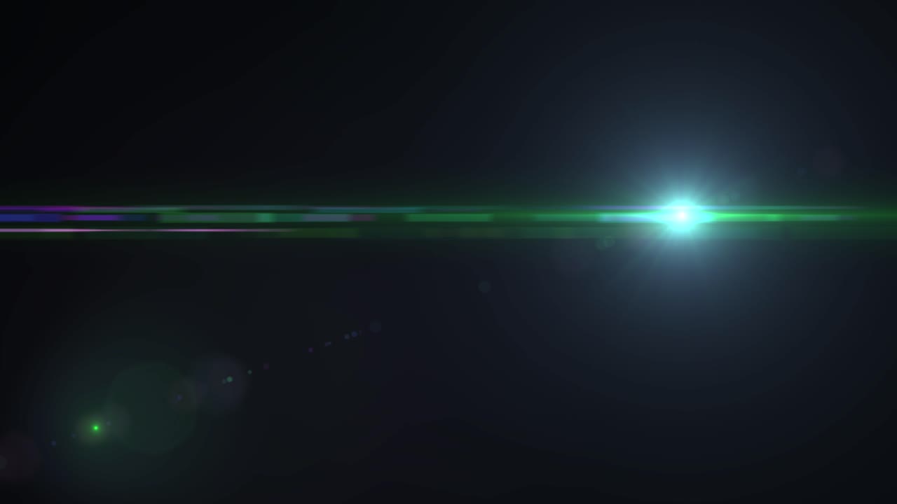 Sovrapposizione Flare Lente 4K