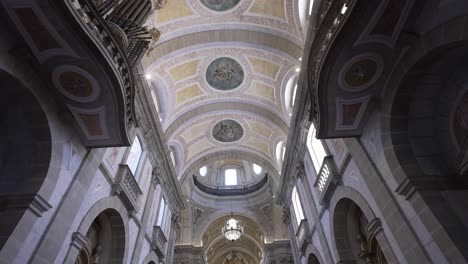stunning interior architecture of a church