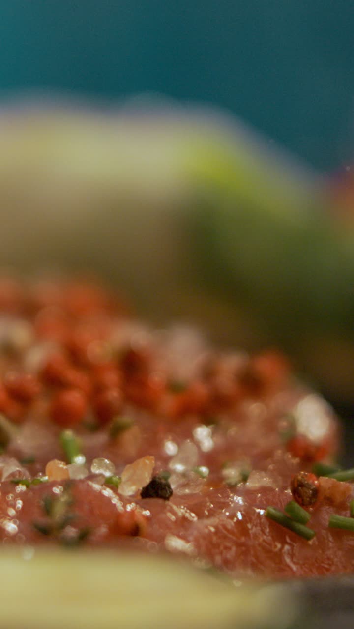 Close-up of Seasoned Food