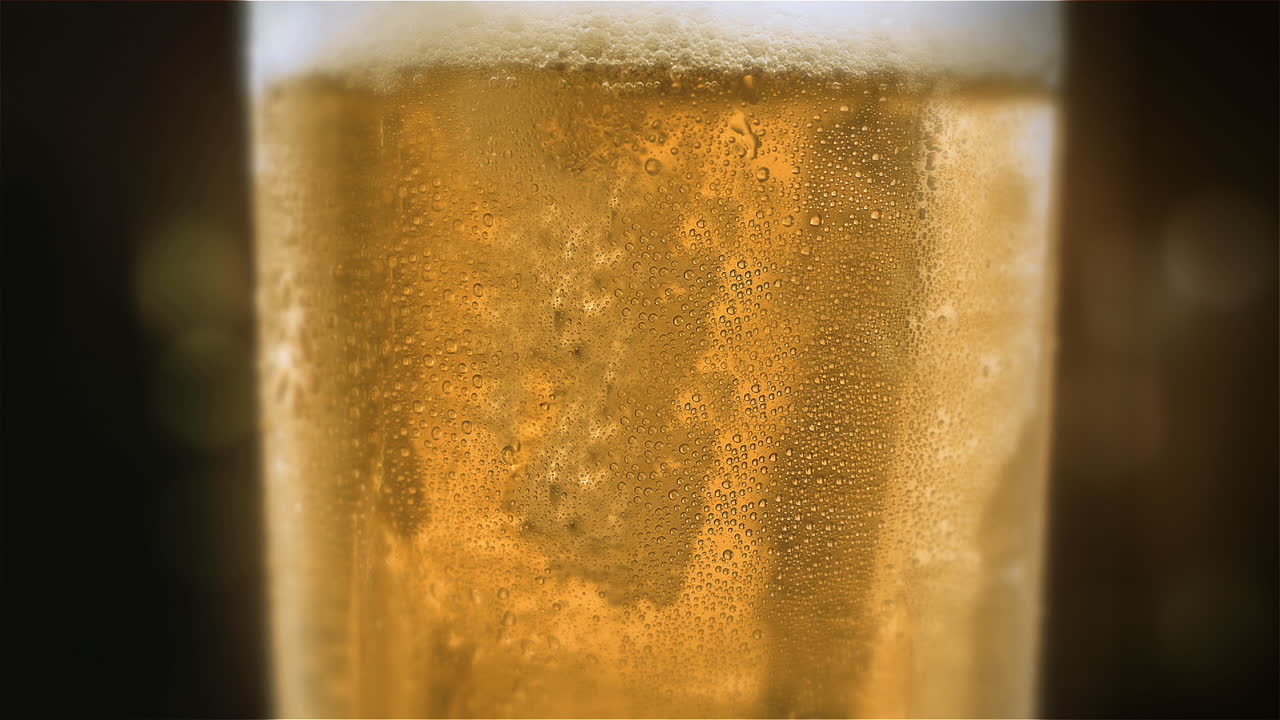 primer plano de microcervecería