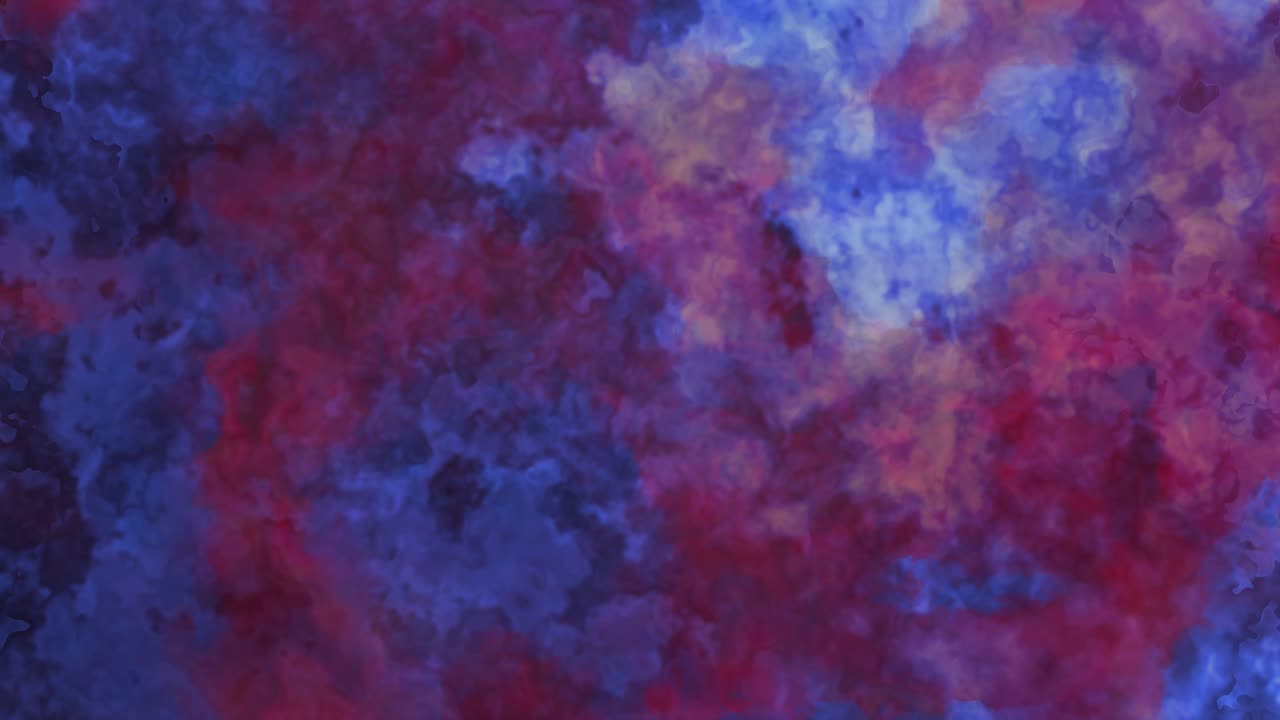 Vivaci miscele di magenta e blu si mescolano in un effetto nebulosa cosmica, uno sfondo liquido onirico per progetti creativi.