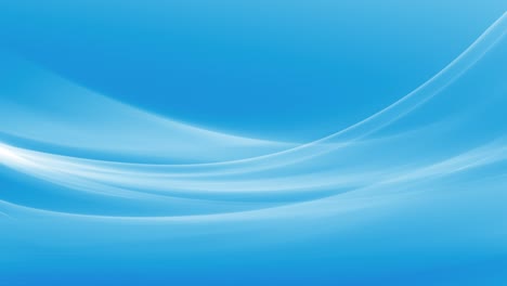 bucle de líneas azules abstractas