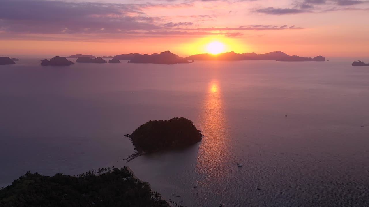 4K Sunset in El Nido Philippines