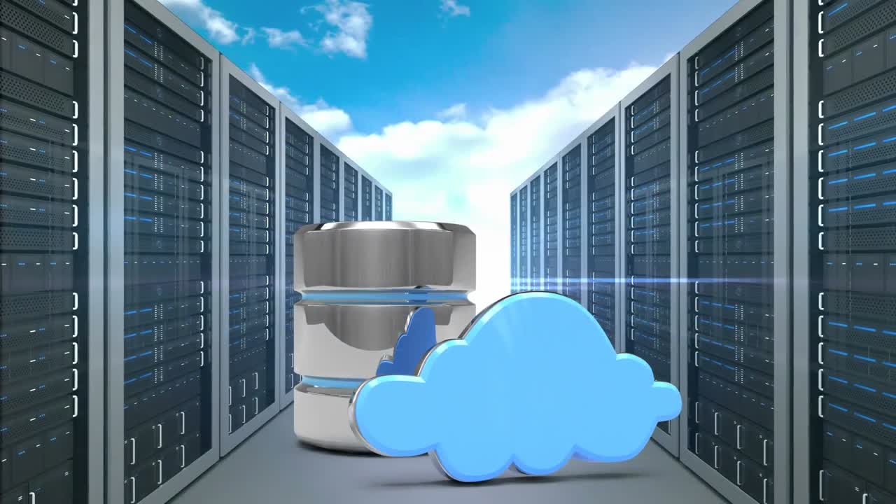 símbolos de seguridad en la nube