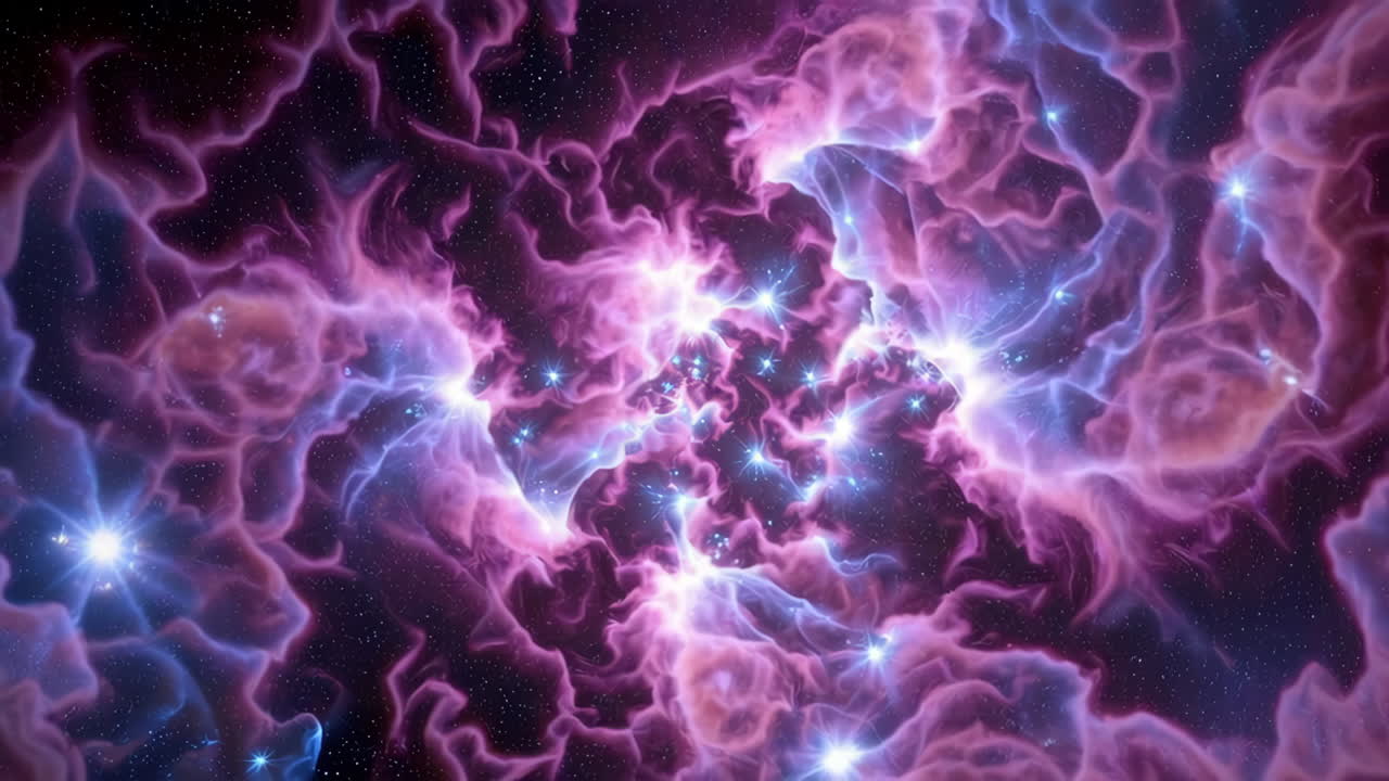 Pink and Purple Nebula
