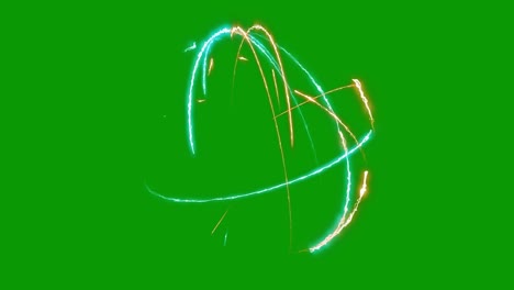 resumen - bola de energía - célula atómica - adn - video de stock de bucle infinito multicolor
