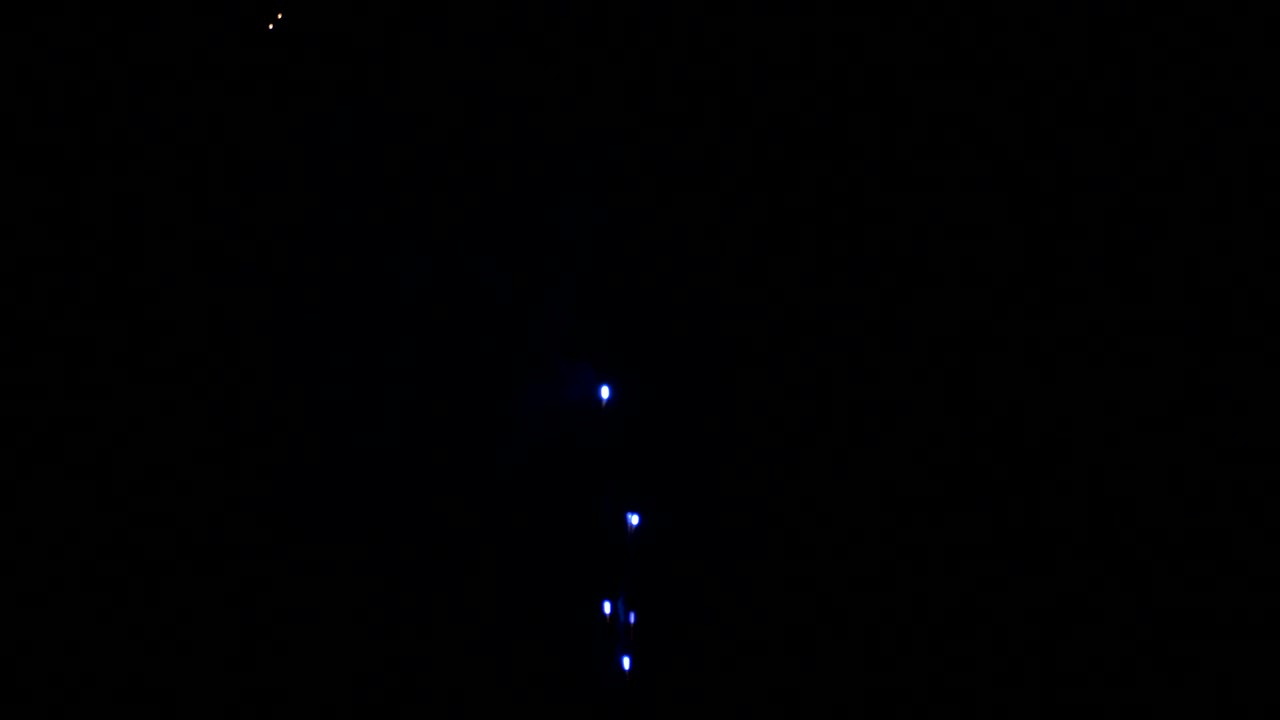 Multi Colored Firecrackers On Night Sky Celebration