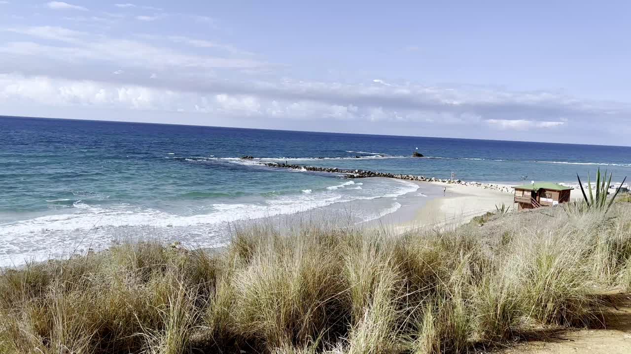 средиземное море в тель-авиве, израиль