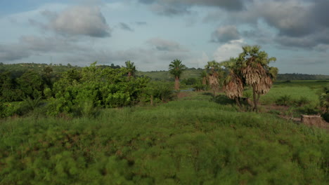 Fliegen-über-Den-Fluss-Kwanza,-Angola,-Afrika,-Rio-8