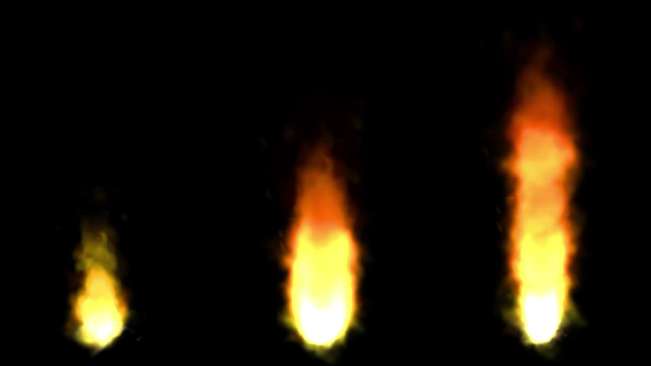 플레임 파이어 볼 세트