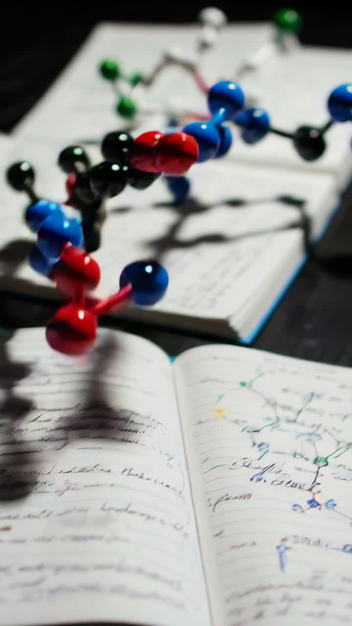 Molecular Models on a Notebook