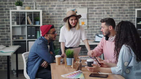 creative team collaboration meeting