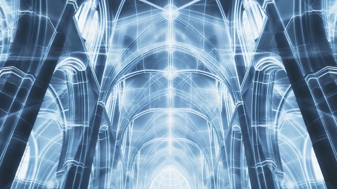 Abstract Architectural Interior