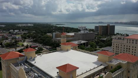 Partly-cloudy-day-in-Clearwater,-Florida