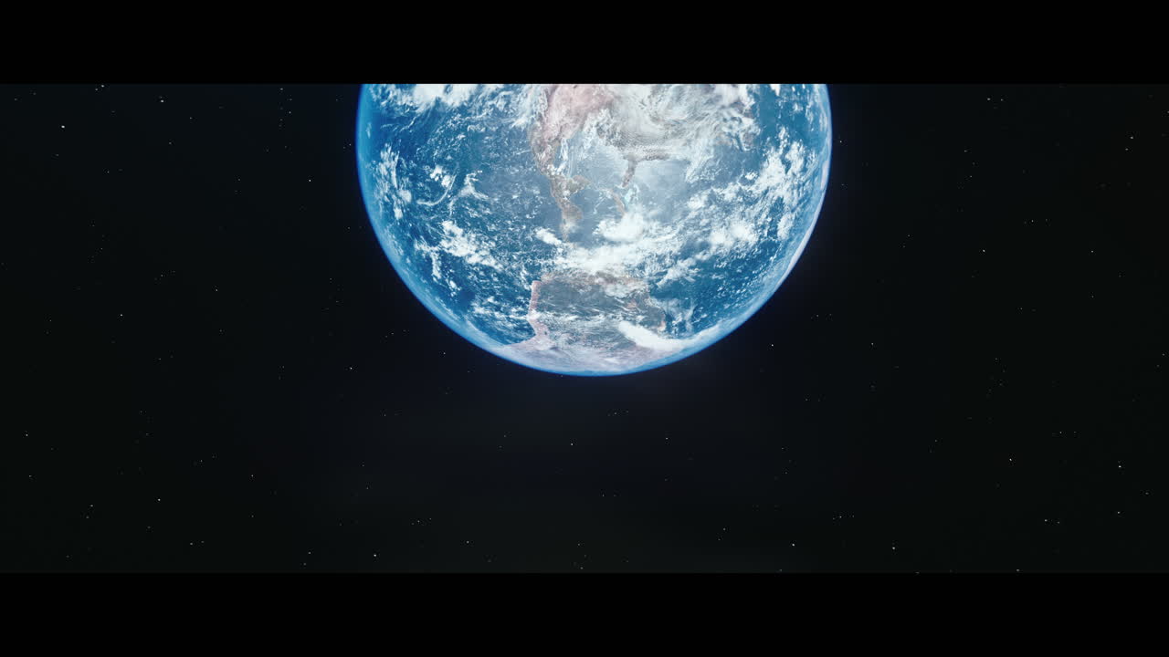 우주 에서 볼 수 있는 지구