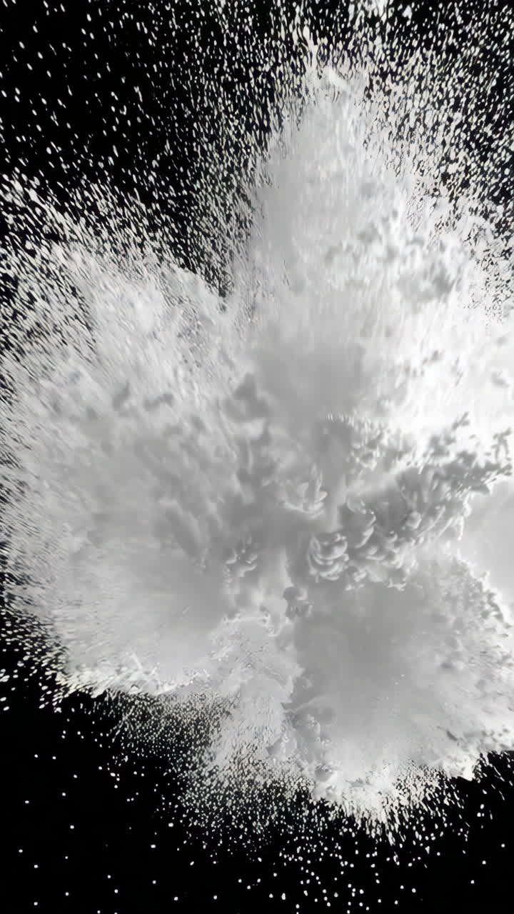 추상적인 파우더 폭발