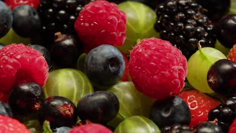 assortment of fresh berries