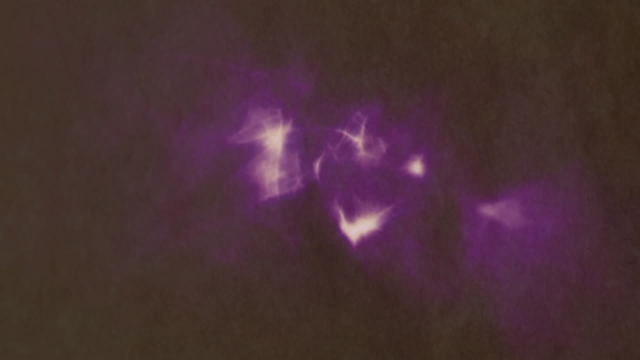 Composition de chapeau de fin d’études et texte de félicitations sur fond violet