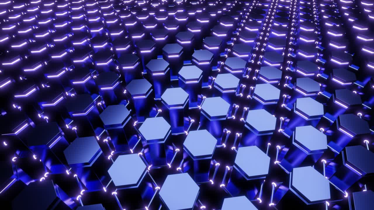 반이는 육각형 패턴