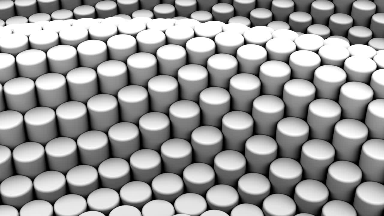 los cilindros formaron una onda