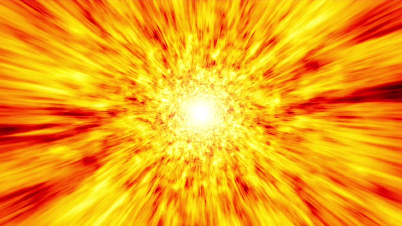 efecto de estallido de rayas de luz de fuego