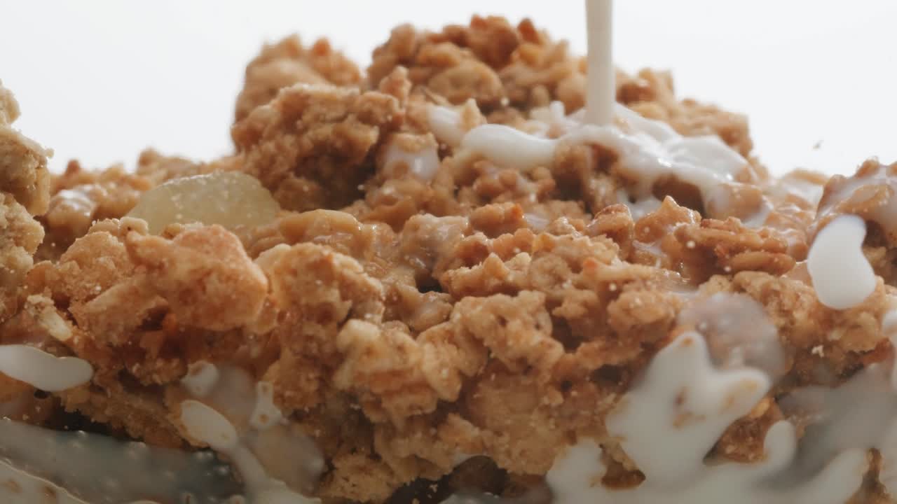 granola con leche