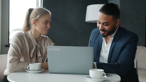 business partners in meeting