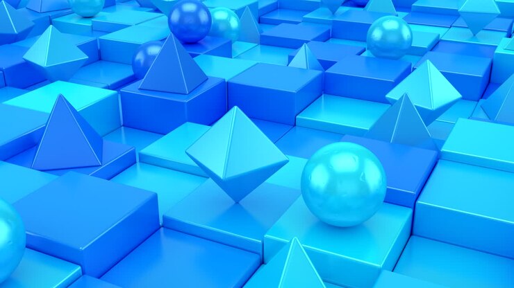 Background of Geometric Shapes