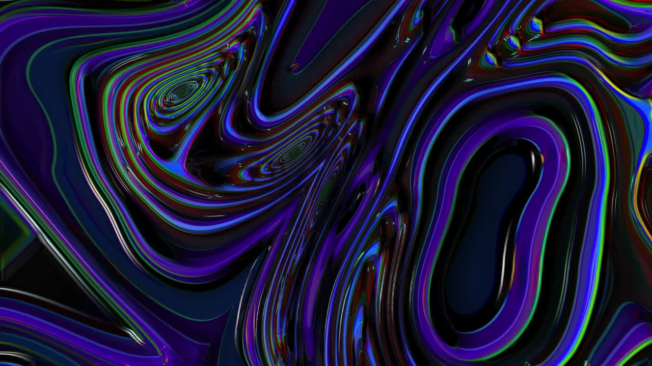 Animated plasma like and elastic organic background.