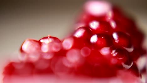 macro close-up of pomegranate seeds-2