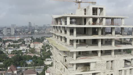 edificio construcción nigeria drone 11