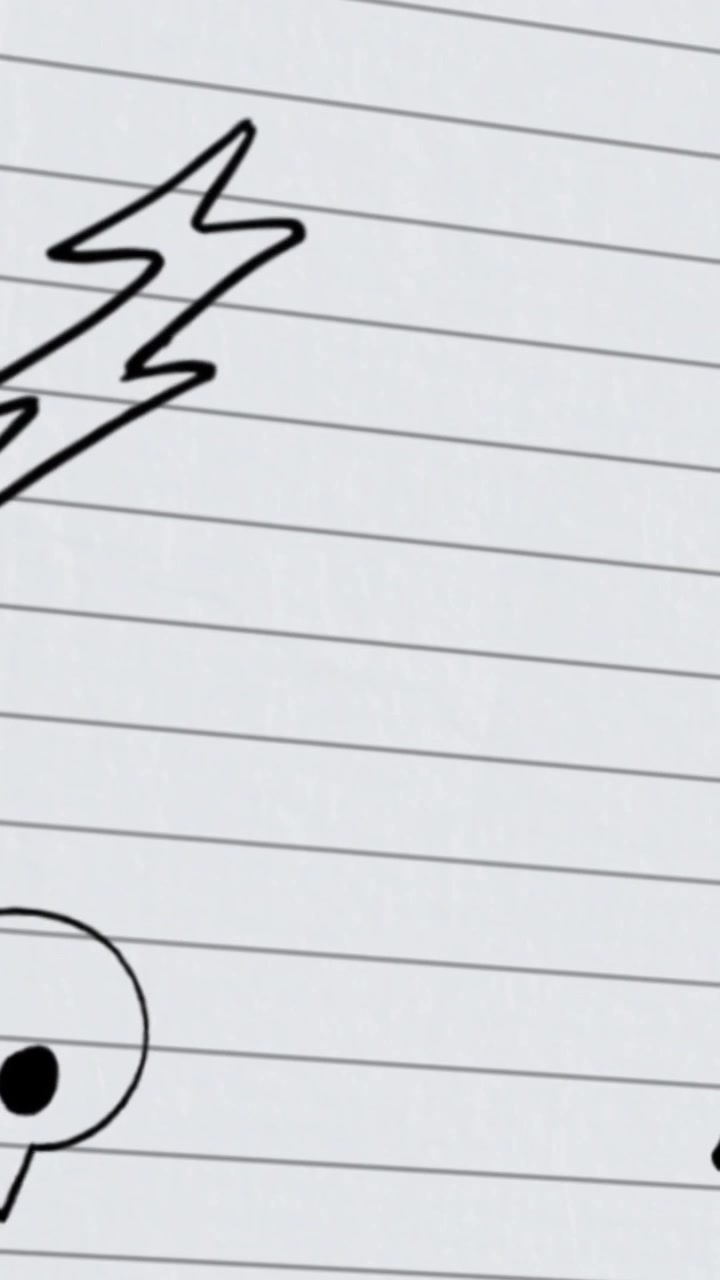 Animazione di un uomo che parla sopra disegni scolastici